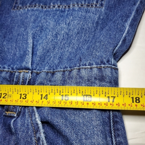 We The Free Sammie Denim Coverall Sz XL - Picture 15 of 16